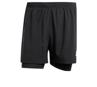 adidas Uomo Own The Run Climacool 2in1 Short, Black, M