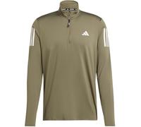 adidas Uomo Own the Run Half-Zip Jacket, olive strata, L