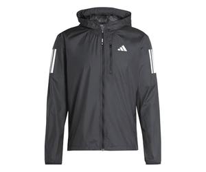 adidas Uomo Own the Run Jacket, Black/White pocket, S
