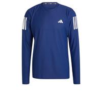 adidas Uomo Own The Run Long Sleeve Tee, Dark Blue, M