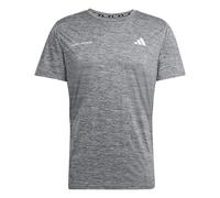 Adidas Own The Run Melange Short Sleeve T-shirt Grigio S Uomo