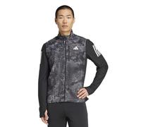 adidas Uomo Own the Run Spray Dye Vest, grey four/black, L