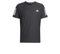 adidas Uomo Own The Run Tee, Black, M Tall