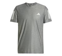 adidas Uomo Own The Run Tee, Grey Six/White Melange, S