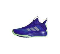 adidas OWNTHEGAME 3.0 Shoes, Scarpe da Basket Uomo, Lucid Blue/Silver Met./Lime Burst, 42 2/3 EU