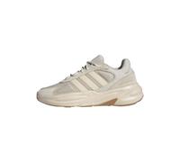 adidas Uomo Ozelle Cloudfoam Shoes, Aluminium / Wonder White / Gum, 45 1/3 EU