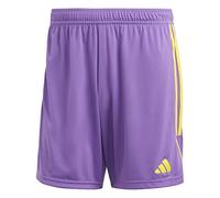 adidas Uomo Pantaloncini (1/4) Tiro 23 SHO, Active Purple/Team Yellow, IB8089, M