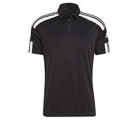 adidas Uomo Polo Shirt (Short Sleeve) Sq21 Polo, Black/White, GK9556, LT3