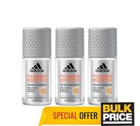 Adidas Uomo Power Booster Roll-on Deodorante 72H Protezione Sudore e Odori Co...