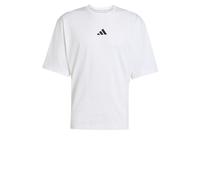 adidas - Training Power - T-shirt bianca oversize-Bianco XS