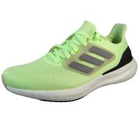 Adidas Uomo Pureboost 23 Shoes, Green Spark/Iron Met/Putty Grey, 44 EU