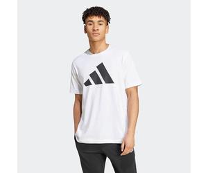 adidas Uomo PWR 3 Graphic Tee, White, S Tall