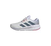 adidas Uomo Questar 3 Running Shoes, Cloud White/Core Black/Pure Ruby, 44 EU