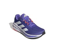 adidas Uomo Questar 3 Running Shoes, Cobalt Blue/Cloud White/Solar Red, 42 2/3 EU