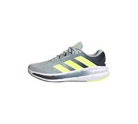 Adidas Uomo Questar 3 Running Shoes, Wonder Silver/Hi-RES Yellow/Aurora Ink, 40 2/3 EU
