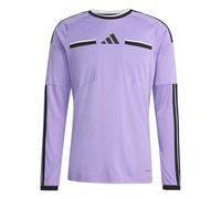 adidas Uomo Referee 26 Jersey Long Sleeve Shirt, Violet Fusion/Black, L