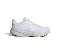 adidas Uomo Response Runner Shoes, Cloud White/Cloud White/Lucid Lemon, 44 EU