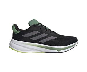 Adidas Uomo Response Super M Running Shoes, Core Black/Grey Five/preloved Green, 40 EU