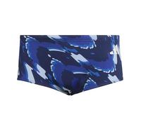 adidas Uomo Ripstream Team Graphic Swim Wide Trunks Swimwear, Dark Blue/Semi Lucid Blue, 38