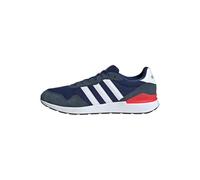 adidas Uomo Run 60S 4.0 Shoes, Dark Blue/Cloud White/Aurora Ink, 42 EU