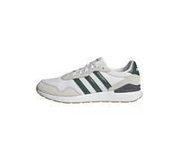 adidas Uomo Run 60S 4.0 Shoes, Ftwr White/Collegiate Green/Grey One, 43 1/3 EU