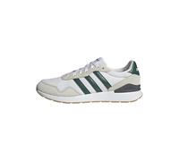 adidas Uomo Run 60S 4.0 Shoes, Ftwr White/Collegiate Green/Grey One, 47 1/3 EU