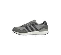 adidas Uomo Run 60S 4.0 Shoes, Silver Pebble Core Black Shadow Olive, 42 EU