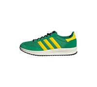 adidas Uomo Run 70S 2.0 Shoes, Green/Yellow/off White, 40 2/3 EU