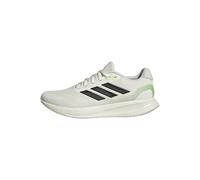 adidas Uomo Runfalcon 5 Running Shoes, off White/Core Black/Lime Burst, 42 EU