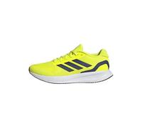 Adidas Uomo Runfalcon 5 Running Shoes, Solar Yellow/Dark Blue/Ftwr White, 42 2/3 EU