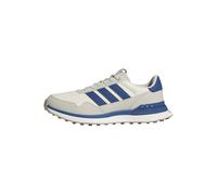 adidas Uomo S2G 26 Leather Spikeless Golf Shoe, Chalk White/Dusky Petrol/Wonder Alumina, 46 EU