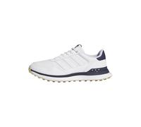 adidas Uomo S2G 26 Leather Spikeless Golf Shoe, Ftwr White/Ftwr White/Collegiate Navy, 46 EU