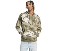 adidas Uomo Seasonal Essentials Camouflage Hoodie, Olive Strata, M