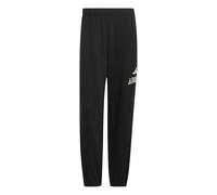 adidas Uomo Seasonal Essentials Collegiate French Terry Cuffed Pants, Black/off White, S