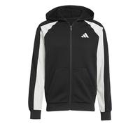 adidas Uomo Seasonal Essentials Colorblock Full-Zip Hoodie, Black, S