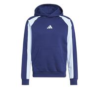 adidas Uomo Seasonal Essentials Colorblock Hoodie, Dark Blue, S