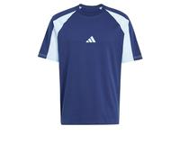 adidas Uomo Seasonal Essentials Colorblock T-Shirt, Dark Blue, S