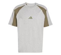 ADIDAS SPORTSWEAR Maglia funzionale 'Ess' grigio sfumato / oliva, Taglia M