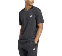 adidas Uomo Seasonal Essentials mélange Tee, Black Melange, M