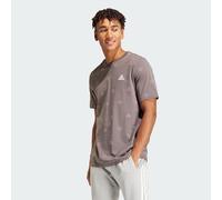 adidas Uomo Seasonal Essentials Monogram Graphic Tee, Charcoal, S