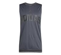 adidas Uomo Seasonal Essentials US Sport Tanktop, Dark Grey, XL