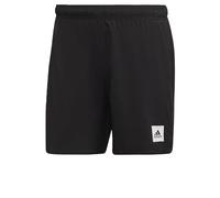 Adidas Uomo Short da nuoto corti a tinta unita nero Taglia S