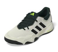 adidas Solematch Control 2 Tennis Shoes, Scarpe Uomo, off White/Silver Met./Aurora Ivy, 46 2/3 EU