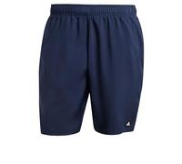 adidas Uomo Solid CLX Classic-Length Swim Shorts, Legend Ink/Black, S