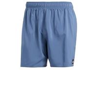 adidas Uomo Solid CLX Short-Length Swim Shorts, Preloved Ink/White, XS