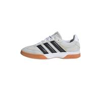 adidas Uomo Spezialist Indoor Shoes, Ftwr White/Core Black/Grey Two, 44 2/3 EU