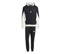 Adidas Tuta da Uomo Fleece Colorblock Hooded Nera Taglia XL Codice KB5264 Nero