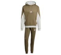 Tuta Sportswear Fleece Colorblock Hooded Olive Strata S