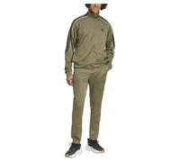 adidas Uomo SPORTSWEAR 3S DOUBLEKNIT TRACKSUIT, olive strata, XL