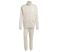 adidas Uomo SPORTSWEAR BASIC 3 STRIPES FLEECE TRACKSUIT, Wonder Alumina, XL